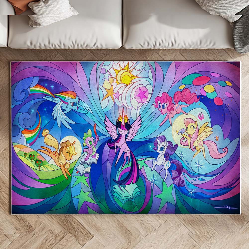 My Little Pony – Alle Charaktere 26 Teppich – Bild 2