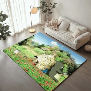 Mein Nachbar Totoro Alle Charaktere 10 Teppich