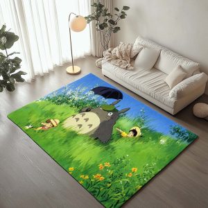 Mein Nachbar Totoro Alle Charaktere 2 Teppich