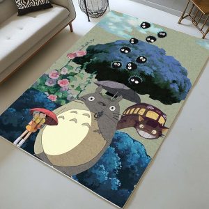 Mein Nachbar Totoro Alle Charaktere 3 Teppich