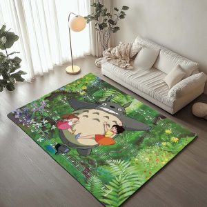 Mein Nachbar Totoro Alle Charaktere 32 Teppich
