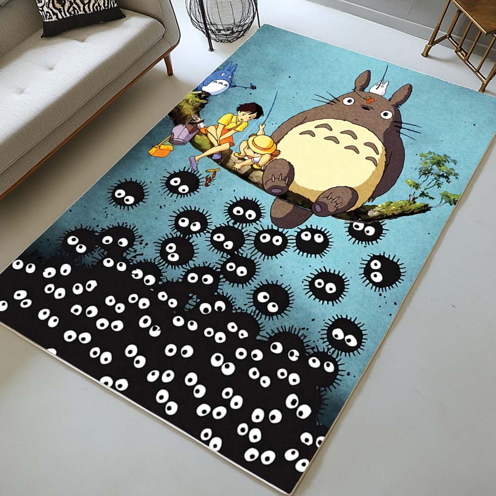 Mein Nachbar Totoro Alle Charaktere 40 Teppich