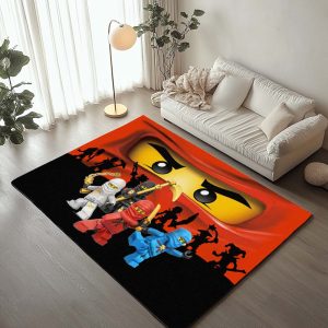 Ninjago Alle Charaktere 1001 Teppich