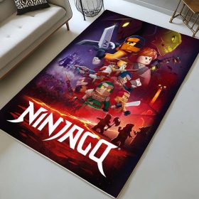 Ninjago Alle Charaktere 1002 Teppich
