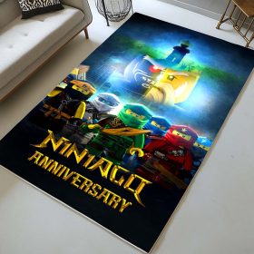Ninjago Alle Charaktere 1004 Teppich