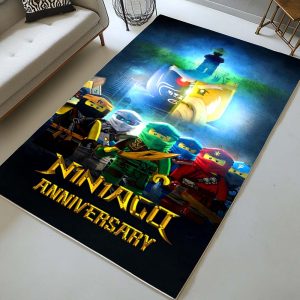 Ninjago Alle Charaktere 1004 Teppich