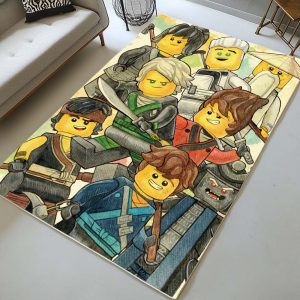 Ninjago Alle Charaktere 1015 Teppich