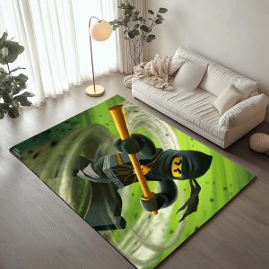 Ninjago Alle Charaktere Kampf 1009 Teppich