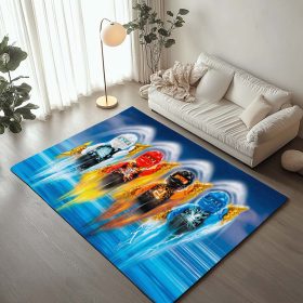 Ninjago Alle Charaktere Kampf 1011 Teppich