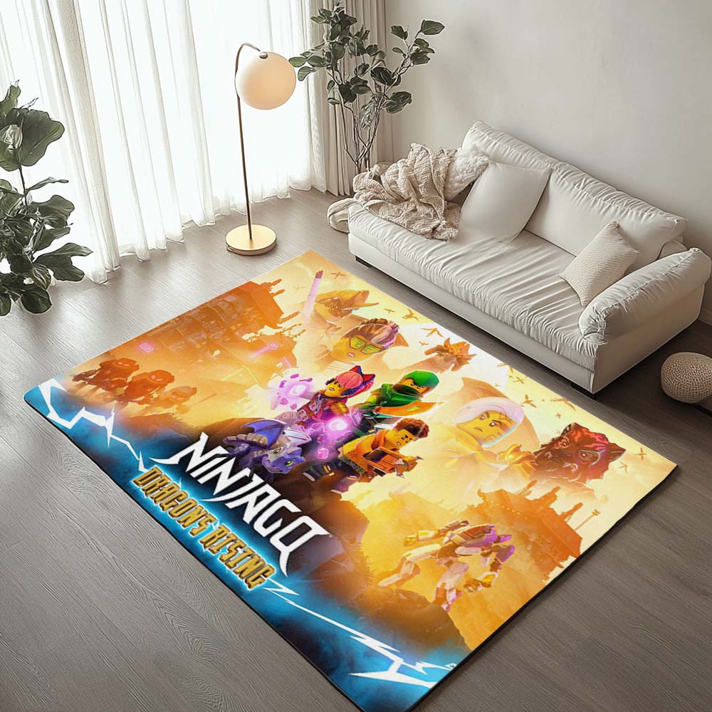Ninjago Drachen Erwachen Alle Charaktere 102 Teppich