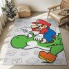 Nintendo – Super Mario und Yoshi Teppich