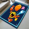 Pac-Man und Geister Teppich
