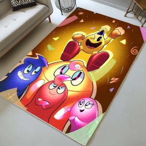 Pac-Man und Geister 2 Teppich