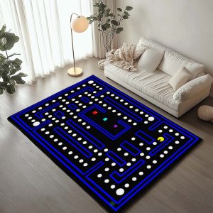 Pac-Man Dungeon Spiel Teppich