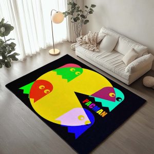 Pac-Man frisst Geister Bunt Teppich