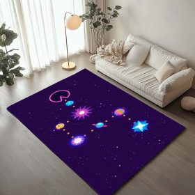 Pac-Man Spiel Galaxie-Stil Teppich