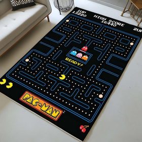 Pac-Man Spiel Highscore Nach oben Bildschirm Bereit Teppich
