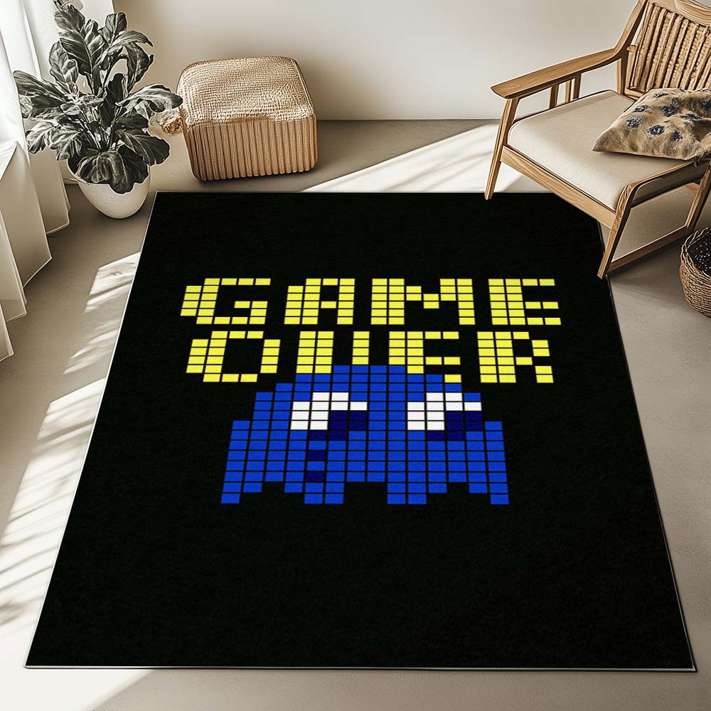 Pac-Man Spiel Vorbei Teppich – Bild 2