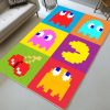 Pac-Man Geister und Frucht Teppich