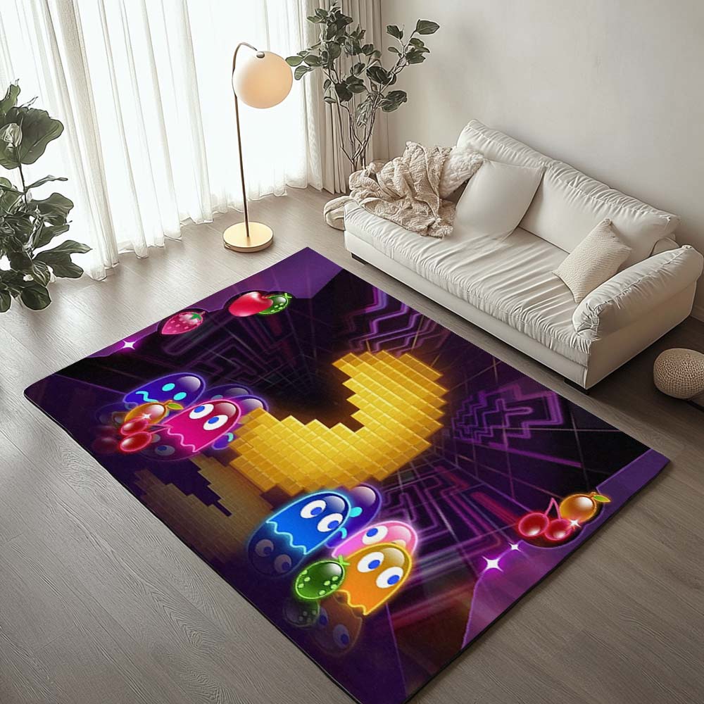 Pac-Man jagt Geister Teppich