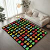 Pac-Man Muster Teppich