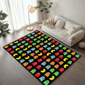 Pac-Man Muster Teppich