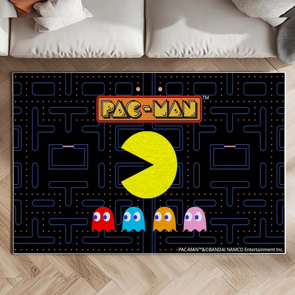 Pac-Man spielt mit Geistern Teppich – Bild 2