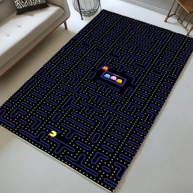 Pac-Man und Geister Dungeon Teppich