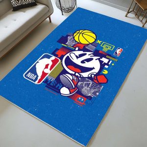 Pac-Man Icon spielt Sportspiele Teppich