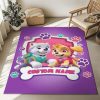 Paw Patrol – Everest und Skye – Benutzerdefiniert Teppich
