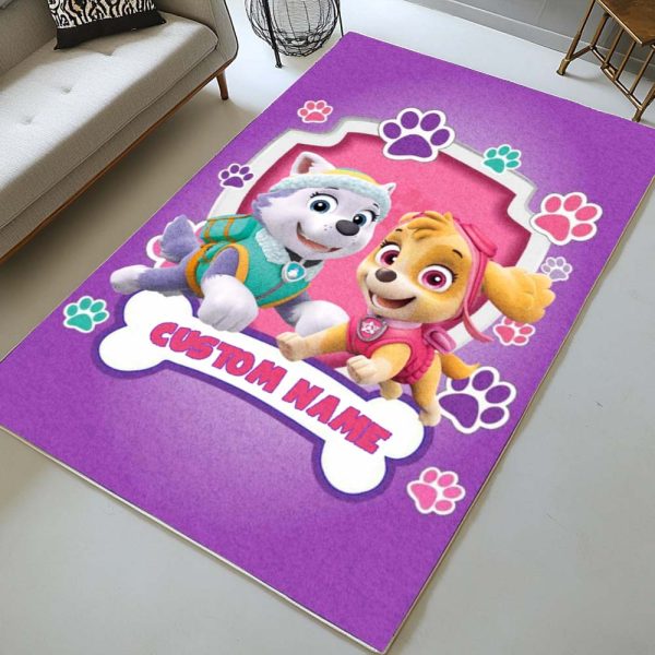 Paw Patrol – Everest und Skye – Benutzerdefiniert Teppich – Bild 2