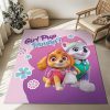Paw Patrol – Girl Pup Power – Everest und Skye Teppich