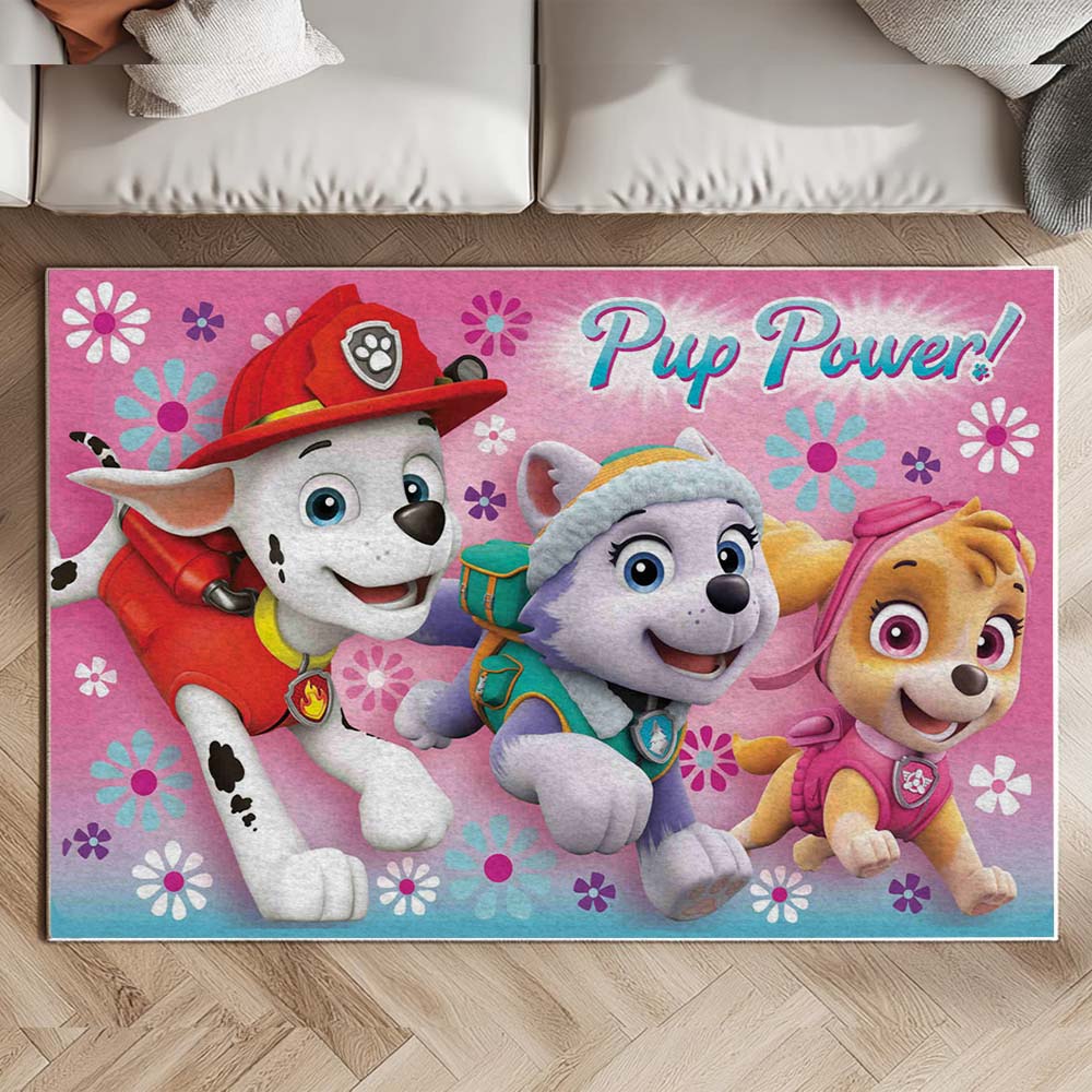 Paw Patrol – Girl Pup Power Teppich – Bild 2