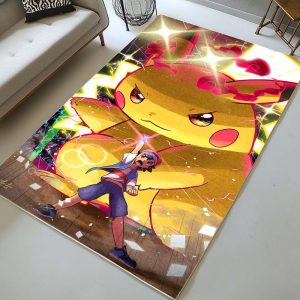 Pikachu Detektiv 3 Teppich