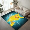 Pikachu Glücklich 1001 Teppich