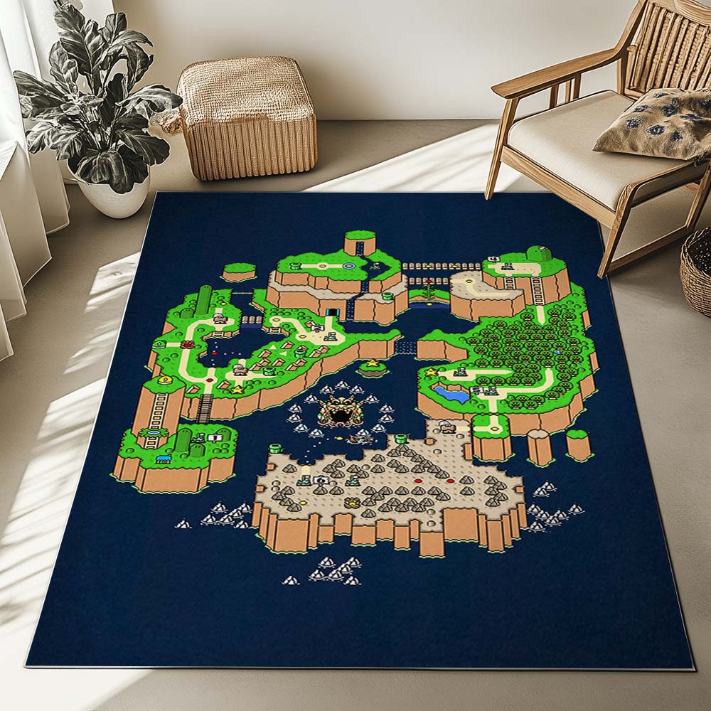 Pokémon Karte - Pokemon Map Teppich – Bild 2