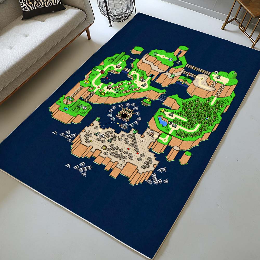 Pokémon Karte - Pokemon Map Teppich