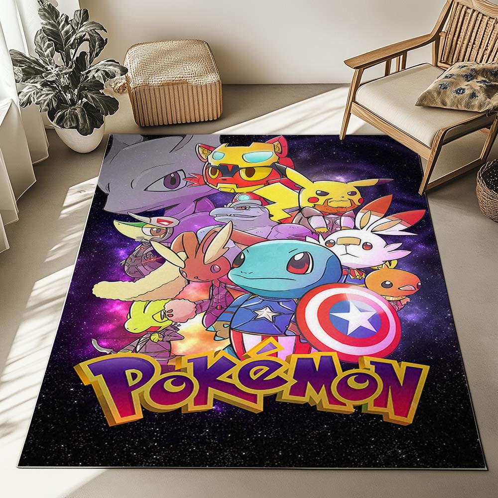Pokémon Marvel Charaktere Teppich – Bild 2