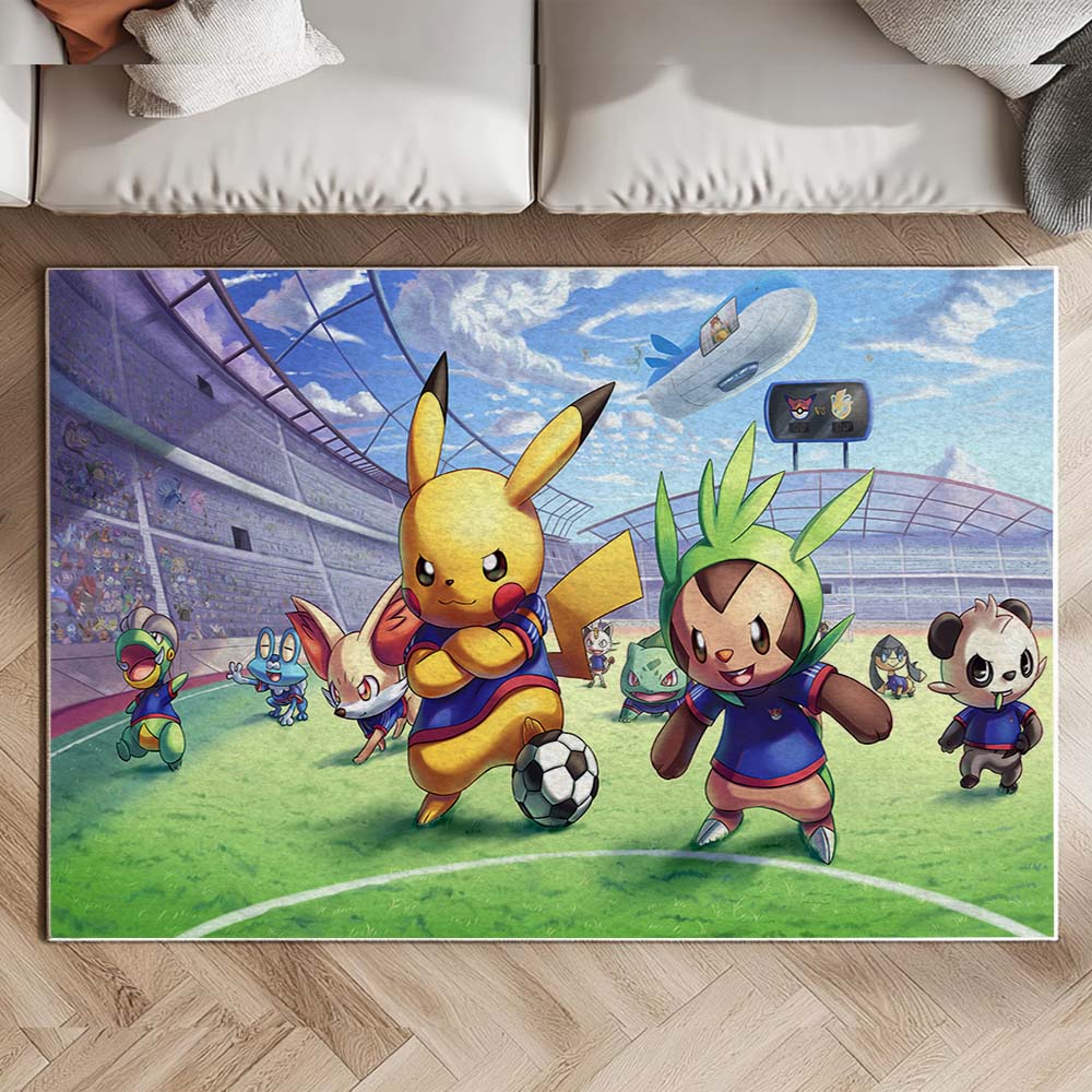 Pokémon Pikachu Fußball 2 Teppich – Bild 2