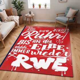 Rot-Weiss Essen Nur der RWE 02 Teppich