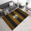 SG Dynamo Dresden gelber Punkt Metall Teppich
