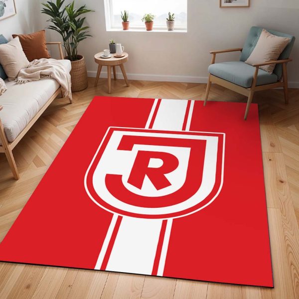 SSV Jahn Regensburg rot weiß 04 Teppich