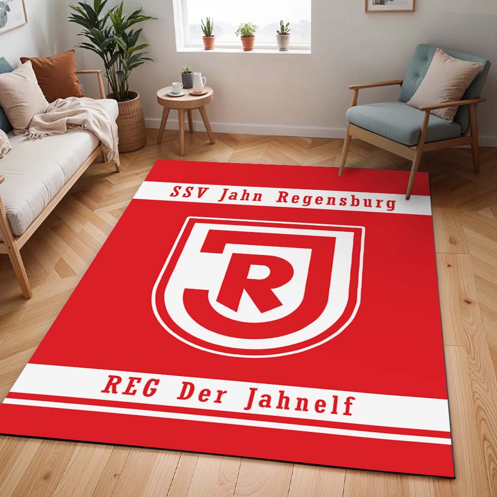 SSV Jahn Regensburg rot weiß 05 Teppich