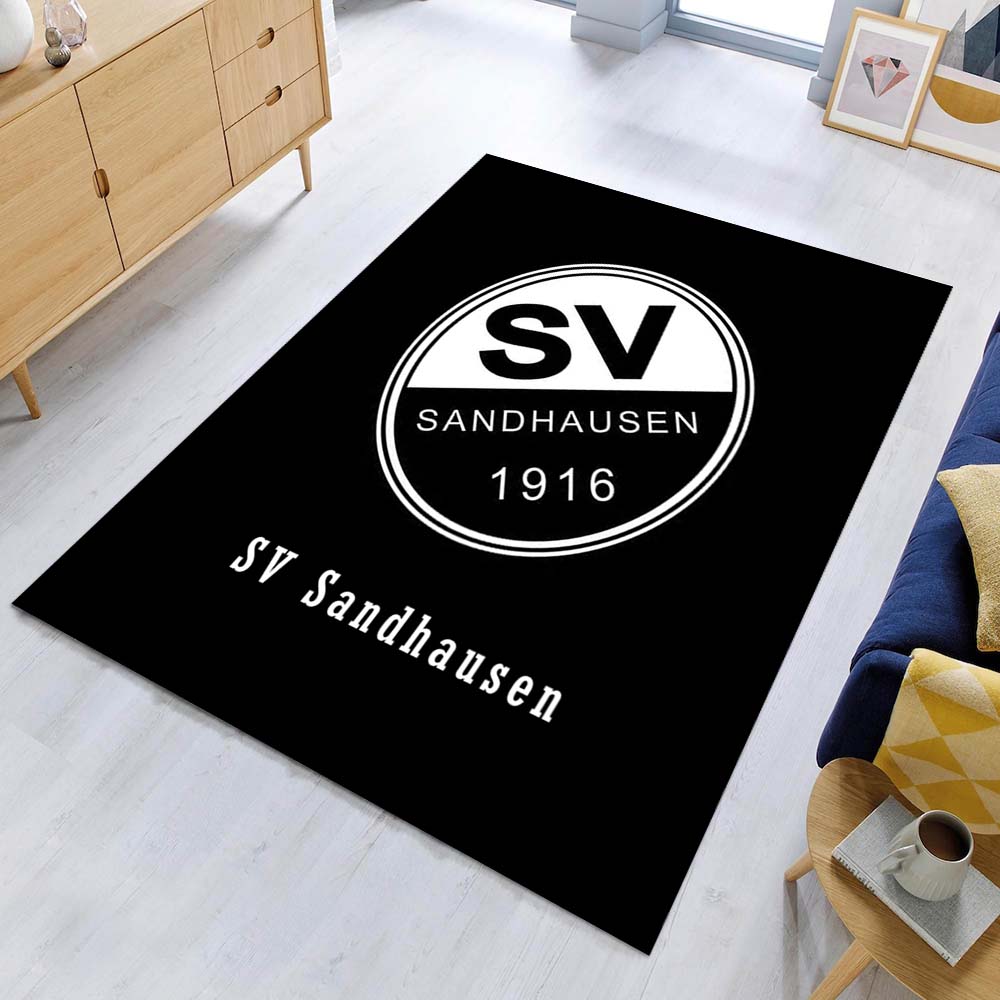 SV Sandhausen schwarzer Hintergrund 03 Teppich – Bild 2