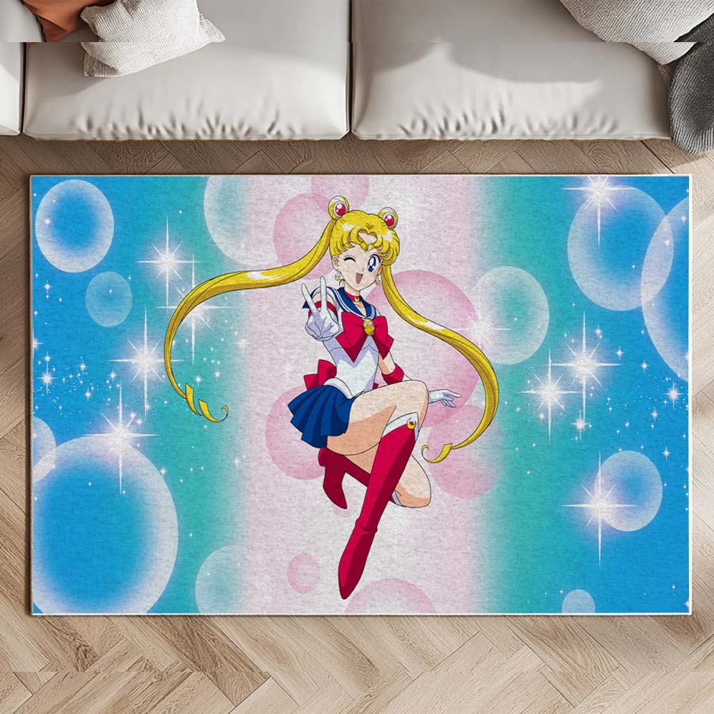 Sailor Moon – Bunny Tsukino Prinzessin Serenity 4 Teppich – Bild 2