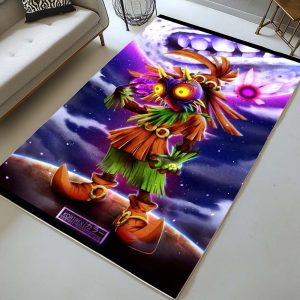 Schädelkind Majoras Maske Die Legende von Zelda Charakter 2 Teppich