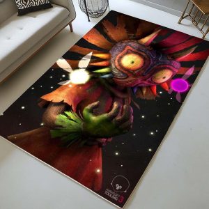 Schädelkind Majoras Maske Die Legende von Zelda Charakter Teppich