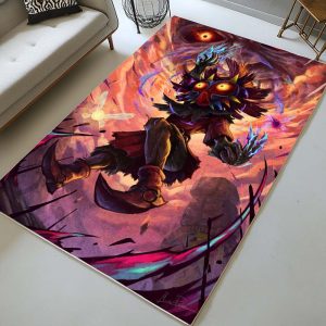 Schädelkind Majoras Maske Die Legende von Zelda Charakter 5 Teppich