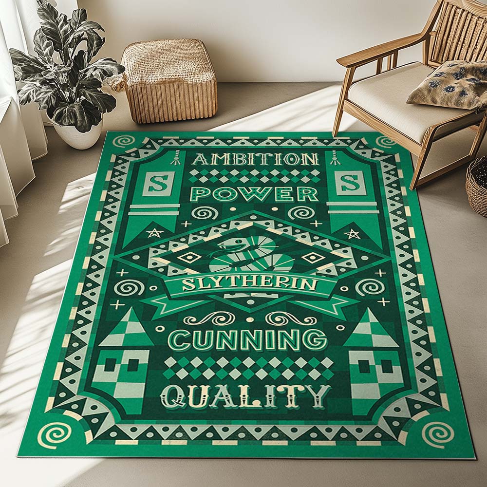 Slytherin Harry Potter Teppich – Bild 2