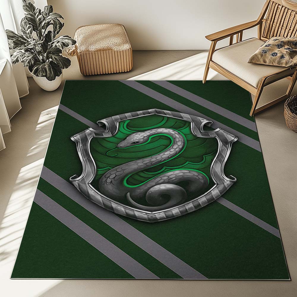 Haus Slytherin Harry Potter 02 Teppich – Bild 2